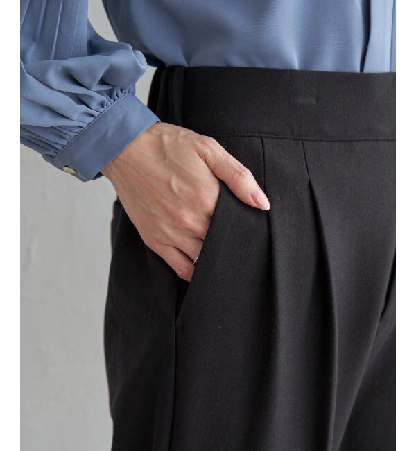 IKKA LOUNGE「【洗濯機で洗える／セットアップ対応】GOKU楽カットソーテーパードパンツ」|その他|