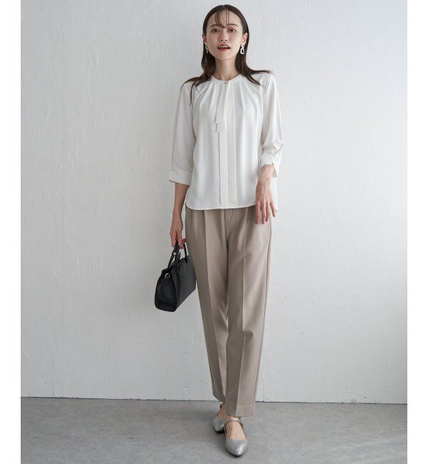 IKKA LOUNGE「【洗濯機で洗える／セットアップ対応】GOKU楽カットソーテーパードパンツ」|その他|