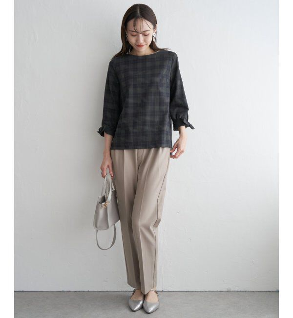 IKKA LOUNGE「【洗濯機で洗える／セットアップ対応】GOKU楽カットソーテーパードパンツ」|その他|