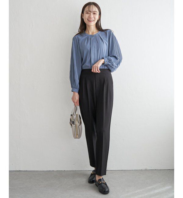 IKKA LOUNGE「【洗濯機で洗える／セットアップ対応】GOKU楽カットソーテーパードパンツ」|その他|