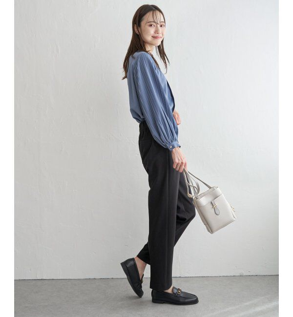 IKKA LOUNGE「【洗濯機で洗える／セットアップ対応】GOKU楽カットソーテーパードパンツ」|その他|