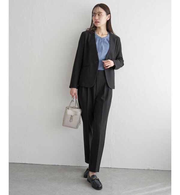 IKKA LOUNGE「【洗濯機で洗える／セットアップ対応】GOKU楽カットソーテーパードパンツ」|その他|