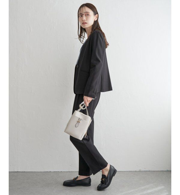 IKKA LOUNGE「【洗濯機で洗える／セットアップ対応】GOKU楽カットソーテーパードパンツ」|その他|