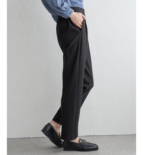 IKKA LOUNGE「【洗濯機で洗える／セットアップ対応】GOKU楽カットソーテーパードパンツ」|その他|