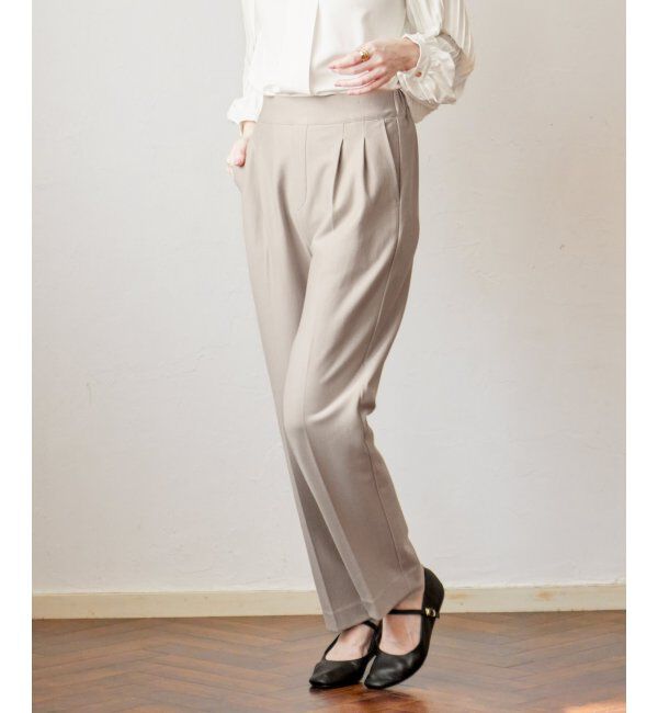 IKKA LOUNGE「【洗濯機で洗える／セットアップ対応】GOKU楽カットソーテーパードパンツ」|その他|