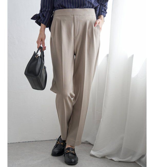 IKKA LOUNGE「【洗濯機で洗える／セットアップ対応】GOKU楽カットソーテーパードパンツ」|その他|