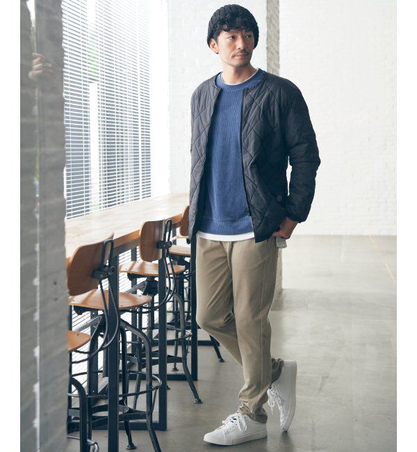 ikka「カットコールフェイクレイヤードプルオーバー」|パーカー|