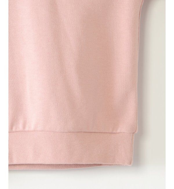 ikka kids「袖フェイクファー刺繍裏毛プルオーバー（120~160cm）」|Tシャツ・カットソー|