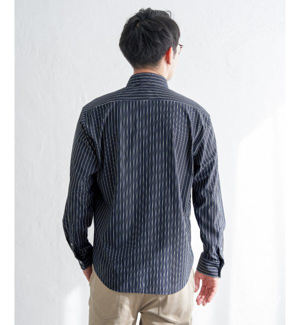 IKKA LOUNGE「【イージーケア／吸水速乾】GOKU楽ワークスイスカラーシャツ」|シャツ・ブラウス|