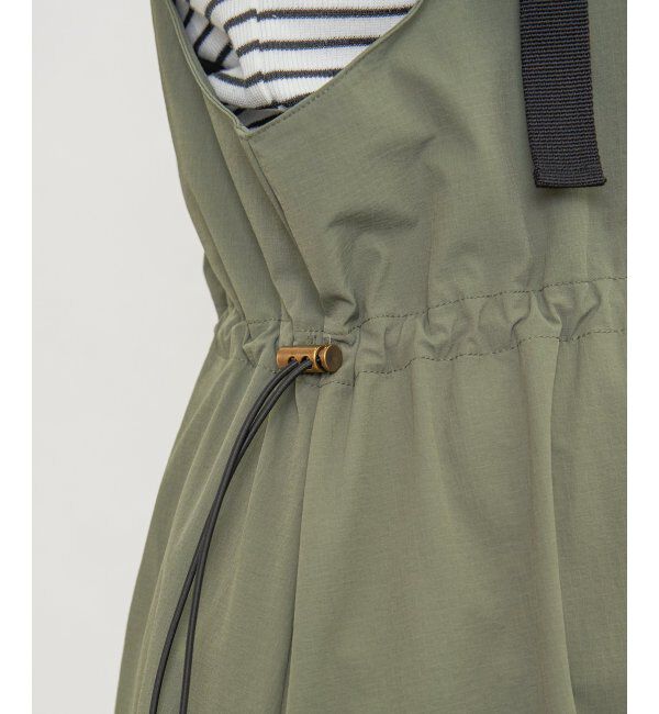 ikka「【2点セット】リップストップカーゴワンピースセット」|ワンピース|