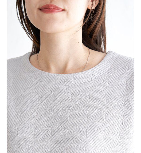 ikka「フクレジャガード7分袖プルオーバー」|その他|