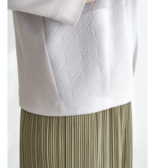 ikka「フクレジャガード7分袖プルオーバー」|その他|