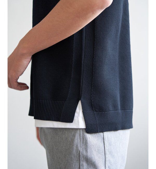 ikka「【2点セット】GOKU楽ニット半袖セット」|プルオーバー|