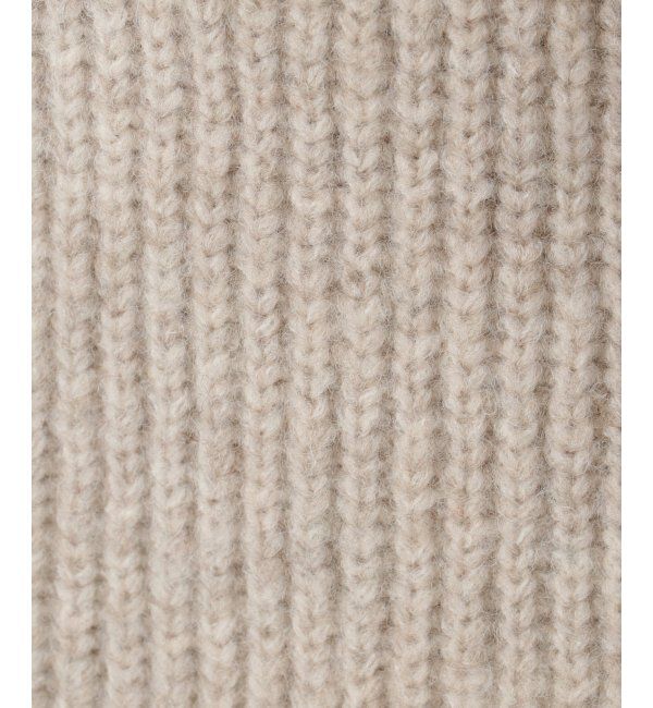 Lbc with Life「cafeウールバックスリットベスト」|ニット・セーター|