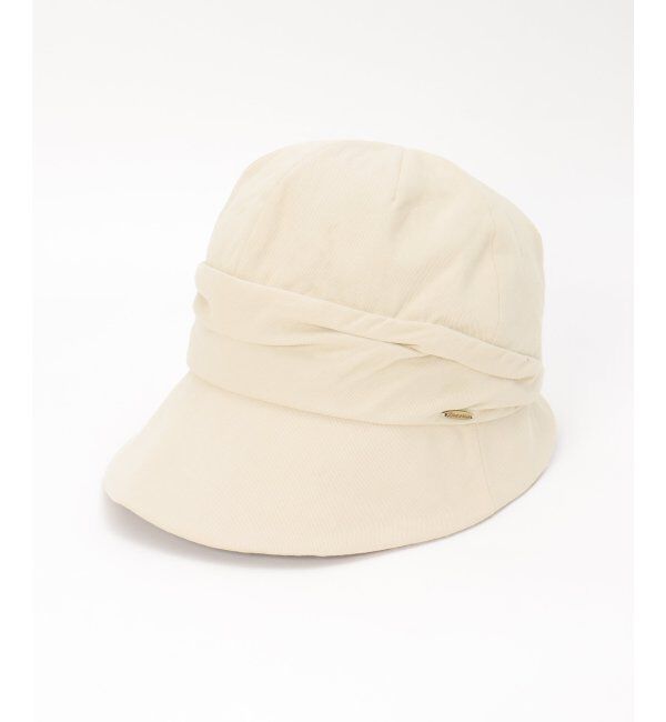 Lbc with Life「ツイルタック入りキャスケット」|その他|ベージュ