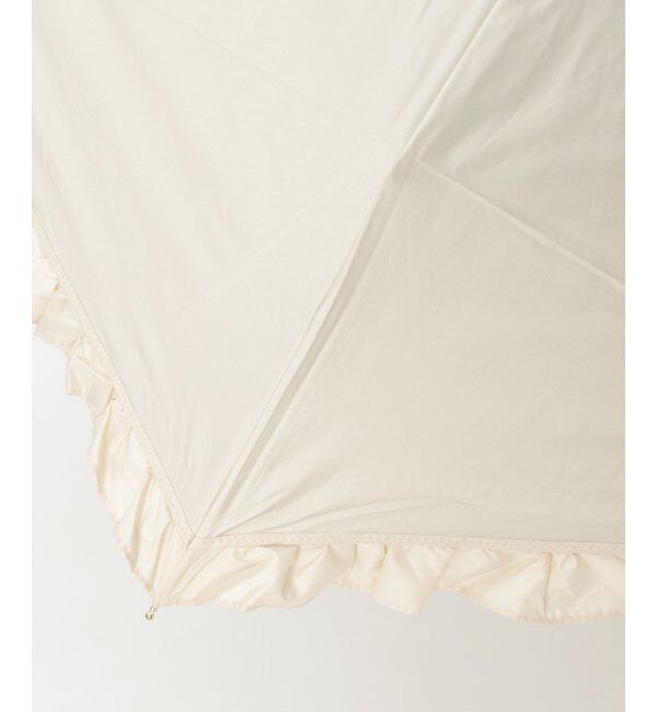 Lbc with Life「Wpc. 遮光 クラシックフリル ミニ傘 折りたたみ傘 日傘」|傘|