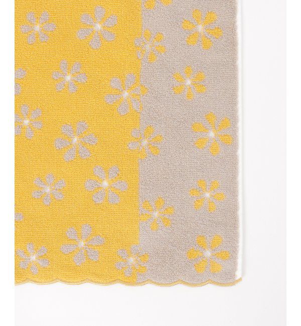 Lbc with Life「ランダム花柄スリムフェイスタオル」|タオル|