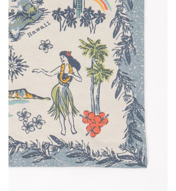 Lbc with Life「クッションカバー ハワイマップ」|クッション・クッションカバー|