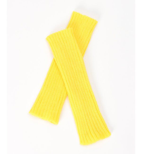 VENCE share style「リブアームウォーマー」|その他|イエロー