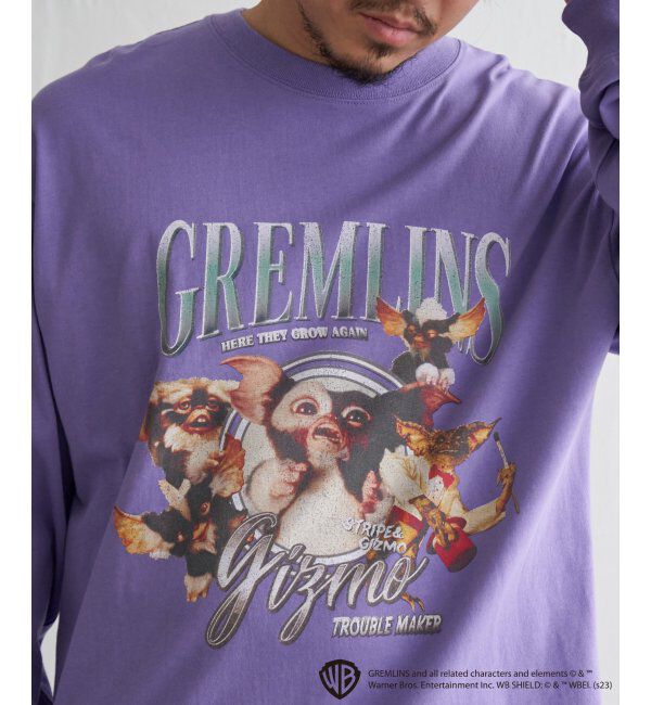 VENCE share style「GREMLINS グレムリン コラージュプリントロンT」|Tシャツ・カットソー|