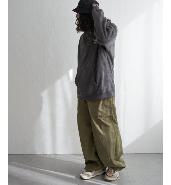 VENCE share style「フェイクスウェードヒゲ刺繍ハーフZIP」|その他|