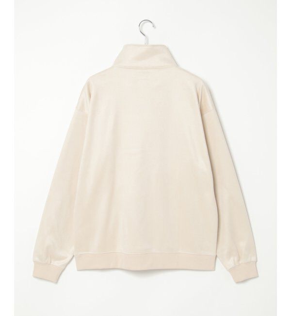 VENCE share style「フェイクスウェードヒゲ刺繍ハーフZIP」|その他|