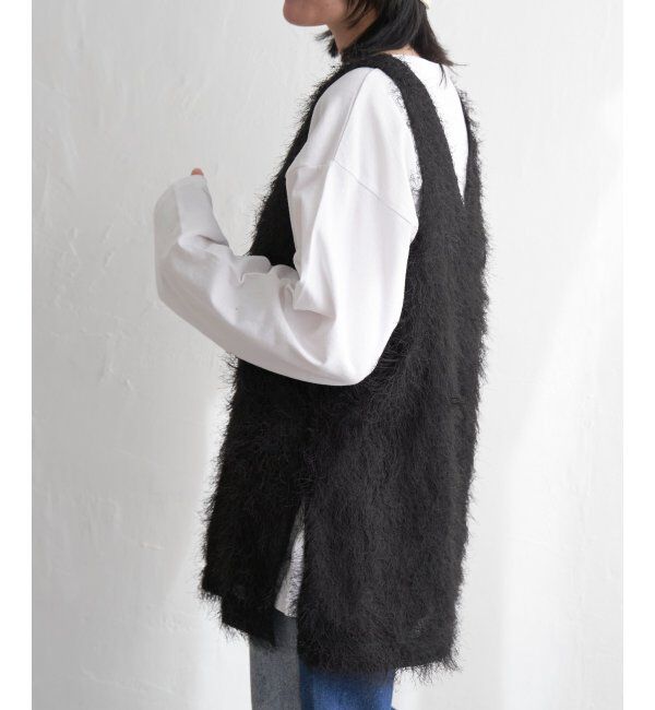 VENCE share style「シャギーノースリーブ」|ニット・セーター|