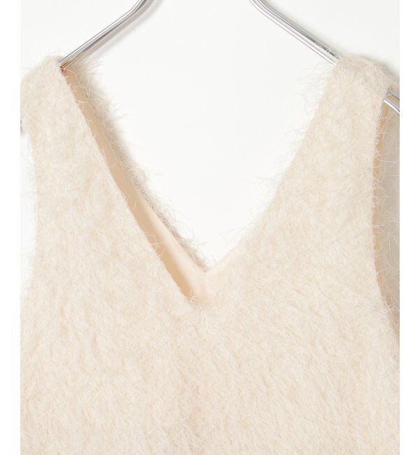 VENCE share style「シャギーノースリーブ」|ニット・セーター|