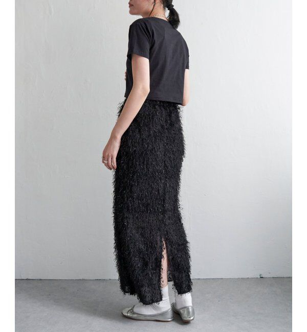 VENCE share style「フリンジカットソースカート」|スカート|