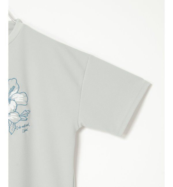 VENCE share style「梨地花柄刺繍Tシャツ」|Tシャツ・カットソー|