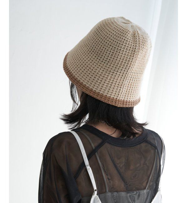 VENCE share style「トリミングニットサーモハット」|その他|