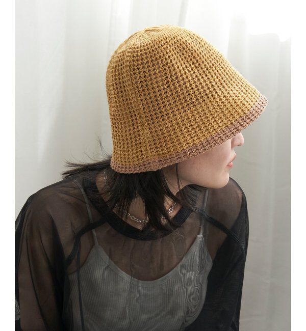 VENCE share style「トリミングニットサーモハット」|その他|