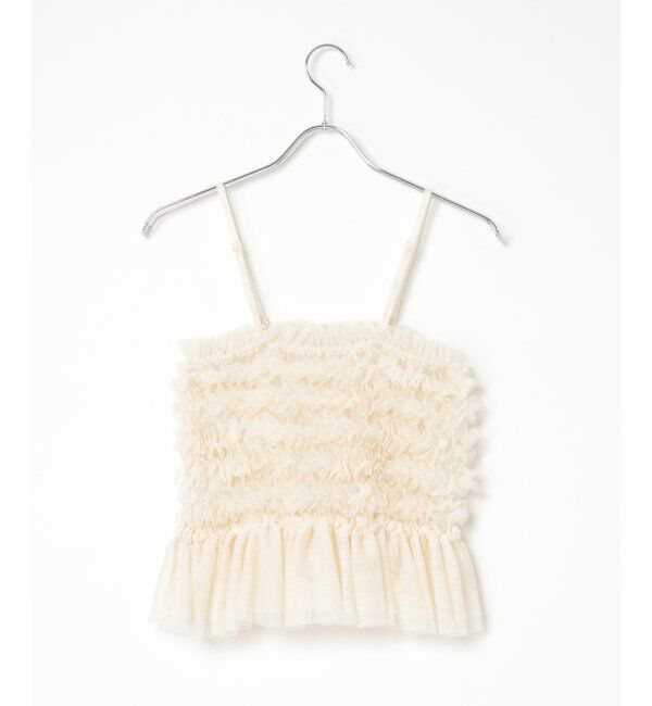 VENCE share style「チュールキャミソール」|タンクトップ|