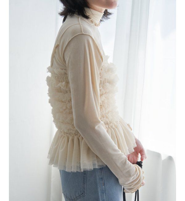 VENCE share style「チュールキャミソール」|タンクトップ|