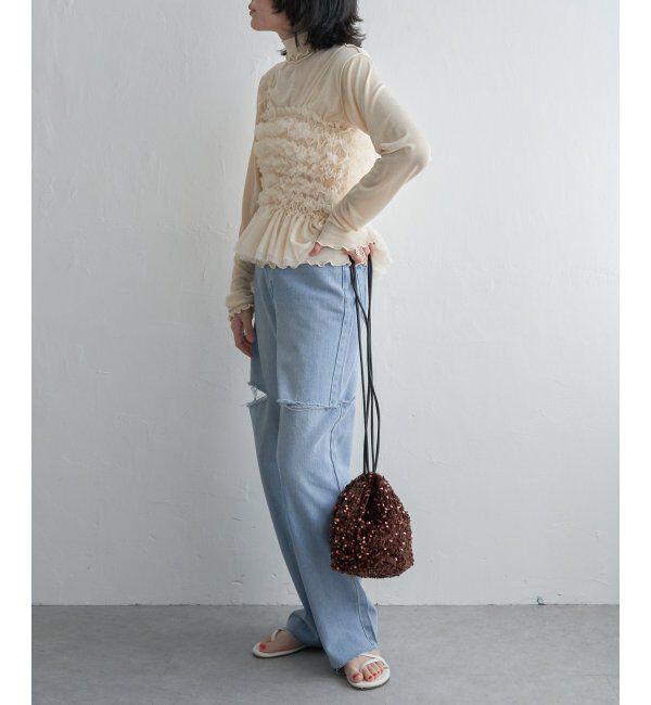 VENCE share style「チュールキャミソール」|タンクトップ|