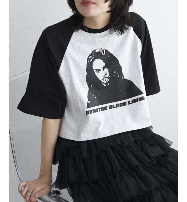 VENCE share style「STARTER BLACK LABEL スターターブラックレーベル ショートラグランTシャツ」|Tシャツ・カットソー|