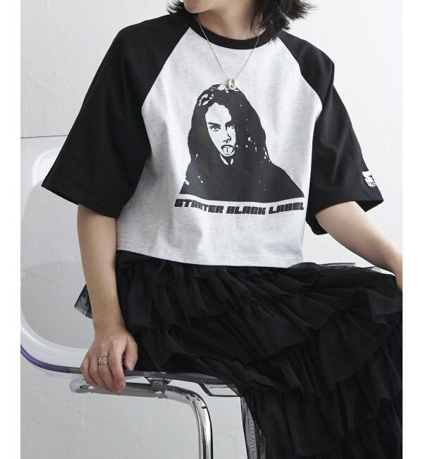 VENCE share style「STARTER BLACK LABEL スターターブラックレーベル ショートラグランTシャツ」|Tシャツ・カットソー|