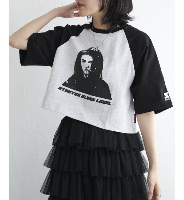 VENCE share style「STARTER BLACK LABEL スターターブラックレーベル ショートラグランTシャツ」|Tシャツ・カットソー|