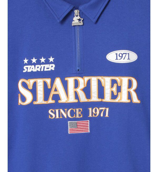 VENCE share style「STARTER BLACK LABEL スターターブラックレーベル ハーフジップTシャツ」|Tシャツ・カットソー|