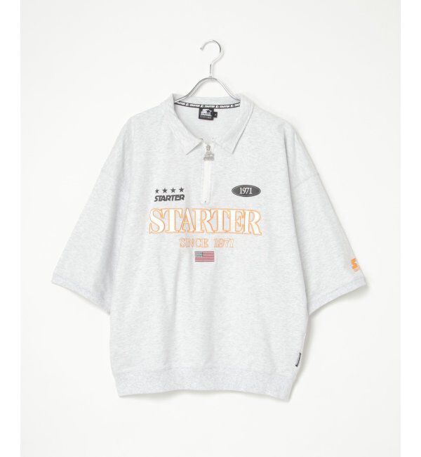 VENCE share style「STARTER BLACK LABEL スターターブラックレーベル ハーフジップTシャツ」|Tシャツ・カットソー|