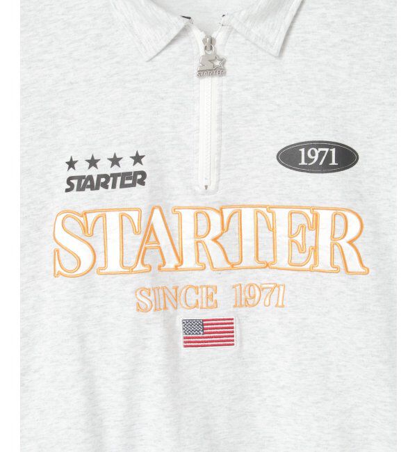 VENCE share style「STARTER BLACK LABEL スターターブラックレーベル ハーフジップTシャツ」|Tシャツ・カットソー|
