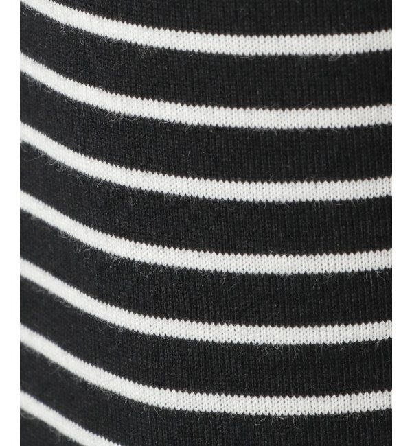 VENCE share style「STARTER BLACK LABEL スターターブラックレーベル ボーダー刺繍Tシャツ」|Tシャツ・カットソー|