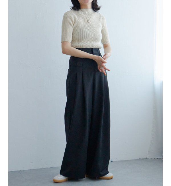 VENCE share style「ラメ半袖プルオーバー」|Tシャツ・カットソー|