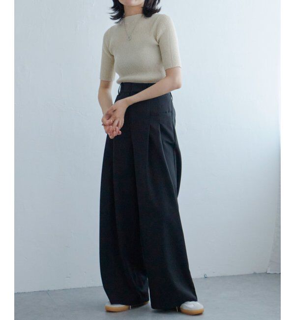 VENCE share style「ラメ半袖プルオーバー」|Tシャツ・カットソー|