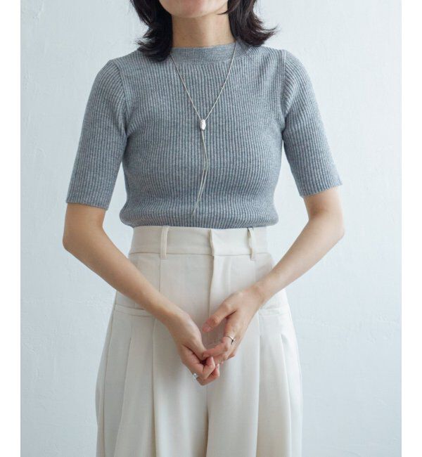 VENCE share style「ラメ半袖プルオーバー」|Tシャツ・カットソー|