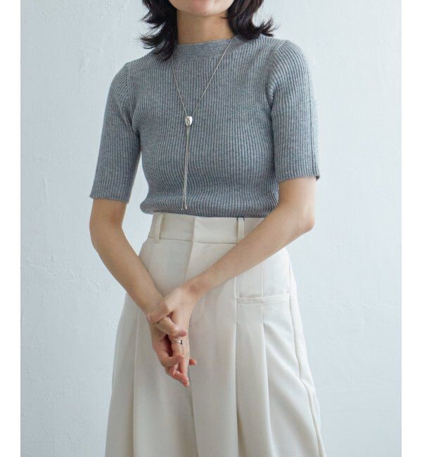 VENCE share style「ラメ半袖プルオーバー」|Tシャツ・カットソー|