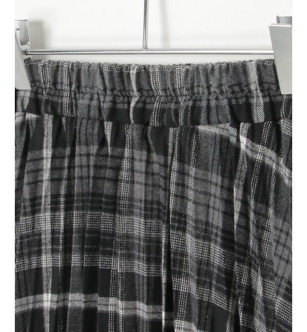VENCE share style「チェックプリーツスカート」|スカート|