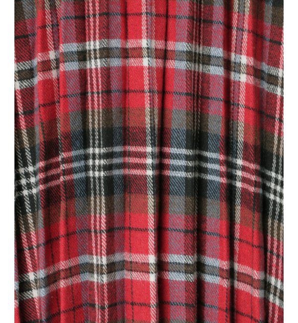 VENCE share style「チェックプリーツスカート」|スカート|