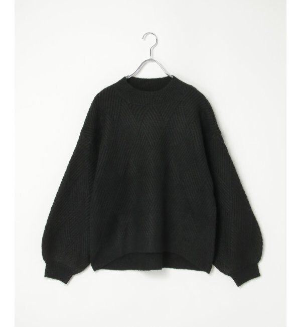 VENCE share style「ブークレダイヤ柄ニット」|ニット・セーター|