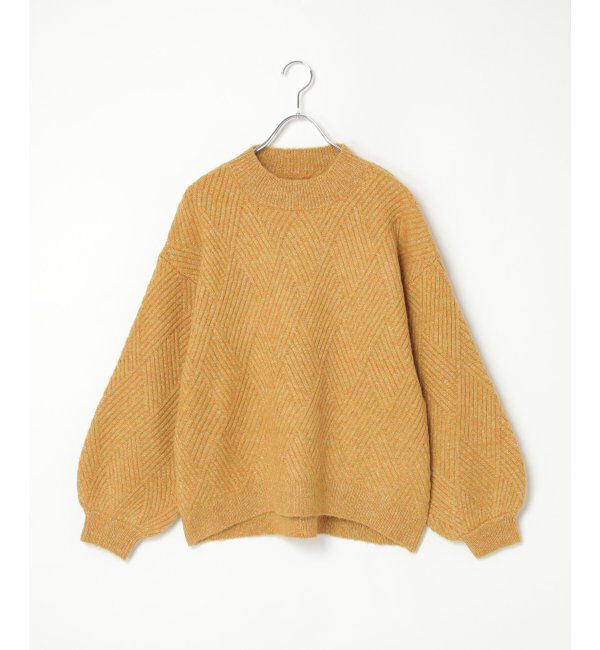 VENCE share style「ブークレダイヤ柄ニット」|ニット・セーター|